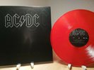 AC/DC Back In Black LP red turquoise marble coloured vinyl Re-Issue RAR