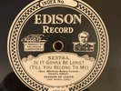 EDISON DIAMOND DISC 52374 Vaughn De Leath 