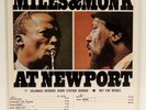 Miles Davis Sextet & Thelonious Monk Quartet - At Newport 1964 Promo Coltrane EX