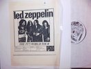 Led Zeppelin, 1975  2  ,LP Vinyl Unofficial Bootleg ,vg++  1975 world tour