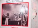 Led Zeppelin, dallas    2  ,LP Vinyl Unofficial Bootleg ,vg++
