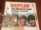 THE BEATLES ALL YOU NEED IS LOVE / BABY YOURE A RICH MAN.