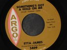 ETTA JAMES: Something's Got A Hold On Me / Charlie 45 Soul