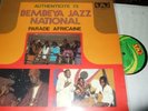 BEMBEYA JAZZ NATIONAL PARADE AFRICAINE AUTHENTICITE 73 LP EDITIONS SYLIPHONE