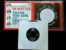 NM BEATLES '63 VJ 522 THANK YOU GIRL/FROM ME TO YOU BRACKETS LOGO VEE JAY SLEEVE