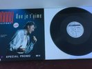johnny hallyday maxi 45 tours que je t aime hors commerce n°6863355 p 1988 rare