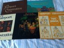 FAIRPORT CONVENTION - 5 X VINYL L.P'S - NINE/LIVE/FULL HOUSE/RISING MOON/A FEAST