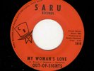 NORTHERN SOUL/HARMONY-OUT-OF-SIGHTS-MY WOMAN'S LOVE/I WAS WRONG-SARU 1618