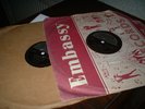 78RPM RECORDS BY JERRY LEE LEWIS & CLYDE MCPHATTER-SET OF TWO