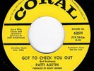 NORTHERN SOUL - PATTI AUSTIN - GOT TO CHECK YOU OUT - CORAL - DEMO -  