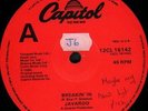 JAVAROO Breakin' In 12 INCH VINYL UK Capitol 1980 Factory Sample Sticker On B