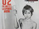 U2 - L.A. SPORTS ARENA FRI.JUNE 17 '83 - 2 X RED MIXED BLACK VINYLS n.006/350