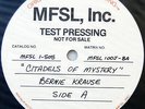 MFSL  LP  BERNIE KRAUSE  * TEST PRESSING *  CITADELS OF MYSTERY   Audiophile JVC