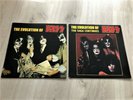 KISS - THE EVOLUTION OF KISS PART I + II (THE SAGA CONTINUES) 2 PROMO LPs