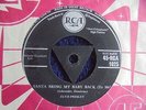 Elvis Presley - Santa Bring My Baby Back (To Me) 1957 UK 45 RCA TRI CENTRE