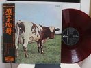 PINK FLOYD / ATOM HEART MOTHER, RED WAX JAPAN ORIG. 1970 LP w/OBI & INSERT EX