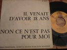 45T sp   Dalida - Il venait d'avoir 18 ans