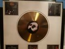 Phantom of the Opera replica gold disk of original recording plus pictures