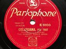 BRITISH DANCE BAND RONNIE MUNRO & HIS ORCHESTRA - ‘COLLEGIANA’ PARLOPHONE 78 E+