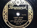 ANDY KIRK & HIS TWELVE CLOUDS OF JOY - ‘CORKY STOMP’ BRUNSWICK 78 - 1929 KC JAZZ