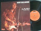 RORY GALLAGHER – Live In Europe 1972 Original Australian EX Blues Play Tested
