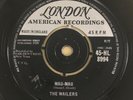 RARE - THE WAILERS - 1959 SINGLE - MAU-MAU / DIRTY ROBBER - LONDON 45-HL 8994