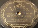 Carter Family-No Telephone In Heaven/When The Roses Bloom-Victor 40229 V+