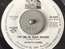 Jeanette Harper - Put Me In Your Pocket - 20th Century - WD - N /SOUL / MOD