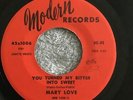 Northern Soul Torch - Mary Love - You Turned My Bitter Into Sweet - Modern  USA