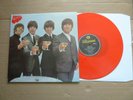 THE BEATLES - RUBBER SOUL - RED VINYL REISSUE LP GREECE COPY - PAUL McCARTNEY