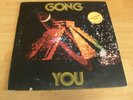 GONG LP YOU 1974 Virgin 13-113 PROMO STICKER PROG STEVE HILLAGE PIERRE MOERLEN