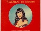 Original 1955 Bizet Carmen for Orchestra Vinyl LP Record Bettie Page Cover Art