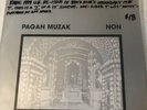 NON “Pagan Muzak” On The Grey Area. PAGAN 1. 7”. 1999. UK. Reissue.