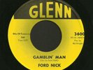 hear Detroit Bluegrass 45 FORD NICK Gamblin' Man GLENN