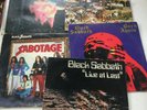 Black Sabbath -8 LPs Albums 1972-1983 Reality, Paranoid, Sabotage, Live, Hits