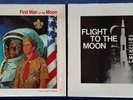 FIRST MAN ON THE MOON - MARK 56 - STEREO LP + FLIGHT TO THE MOON - SEALED LP