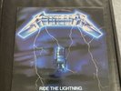 Metallica Ride The Lightning RARE Elektra Megaforce 1984 LP VINYL ALBUM W/Insert