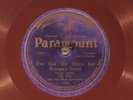 78 RPM -- Ida Cox (with Tommy Ladnier), Paramount 12063, E/E- Blues - Jazz
