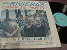 THE RIVIERAS CAMPUS PARTY LP MONO LP701 RIVIERA RECORDS GOOD