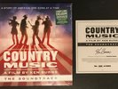 Country Music Soundtrack Red, White, & Blue Vinyl Ken Burns Autograph