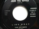 45 RPM, PSYCHABILLY, SURF ROCKER, LINK WRAY AND THE RAYMEN, JACK THE RIPPER,NM
