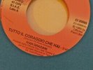 RARO IVAN GRAZIANI GUAGLIO' GUAGLIO'- TUTTO IL CORAGGIO CHE HAI 7' 1989 NM