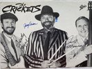 The Crickets Signed Postcard