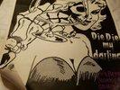 Misfits Die Die My Darling Poster NM 34 x 24 inches Rare Samhain Danzig