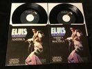 ELVIS PRESLEY 45 PB-11165 AMERICA THE BEAUTIFUL/MY WAY 2 VARIATIONS 2 REC 2 PS