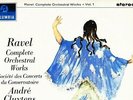 SAX 2476 B/S UK - RAVEL - ORCHESTRAL WORKS - VOL 1 DAPHNIS & CHLOE - CLUYTENS NM