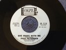 PAUL PETERSEN - SHE RIDES rare US 1964 DEMO PROMO / SURF BRIAN WILSON BEACH BOYS