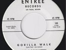 BLOCKBUSTERS Gorilla Walk RARE M- US 45 fuzz & organ tittyshaker GARAGE mod HEAR