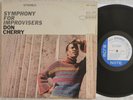 Don Cherry - Symphony For Improvisers (1967) LP (VG+) SUPER Rare Blue Note PROMO