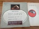 BRAHMS / G.DE VITO violin-E.FISCHER piano  LP HMV ALP 1282 EX+